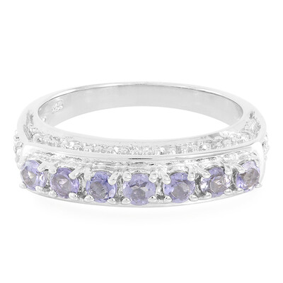 Madagascar Iolite Silver Ring
