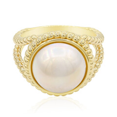 Mabe Pearl Silver Ring (TPC)