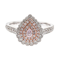 14K I1 Pink Diamond Gold Ring (CIRARI)