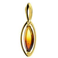 Baltic Amber Silver Pendant