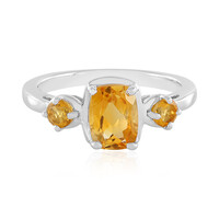 Citrine Silver Ring