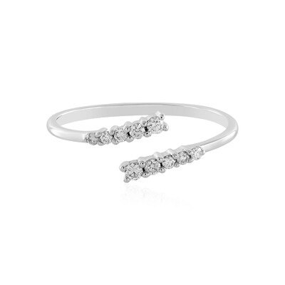 9K Flawless (F) Diamond Gold Ring (LUCENT DIAMONDS)