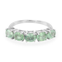 Mint Kyanite Silver Ring