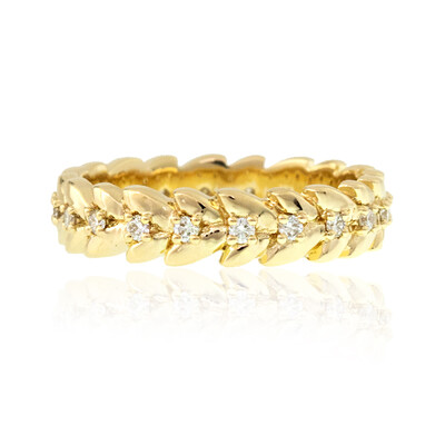 18K Flawless (F) Diamond Gold Ring (LUCENT DIAMONDS)