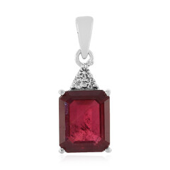 Madagascar Ruby Silver Pendant