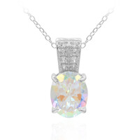 Moonlight Topaz Silver Necklace