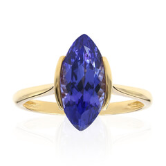 14K AAA Tanzanite Gold Ring (CIRARI)