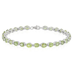 Paraiba Tourmaline Silver Bracelet