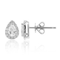 14K SI1 (H) Diamond Gold Earrings (CIRARI)