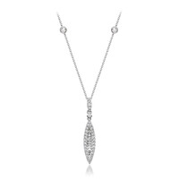 14K SI2 (H) Diamond Gold Necklace (CIRARI)