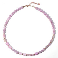 Kunzite Silver Necklace