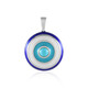 Sleeping Beauty Turquoise Silver Pendant