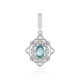 Ratanakiri Zircon Silver Pendant