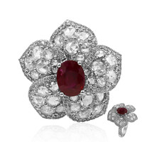 18K AAA Mozambique Ruby Gold Ring (CIRARI)
