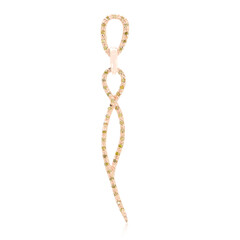 Fancy Diamond Silver Pendant