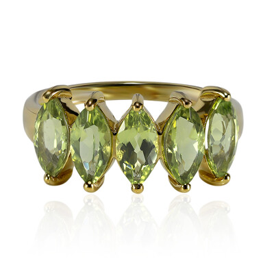 Peridot Silver Ring