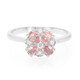 Padparadscha Sapphire Silver Ring