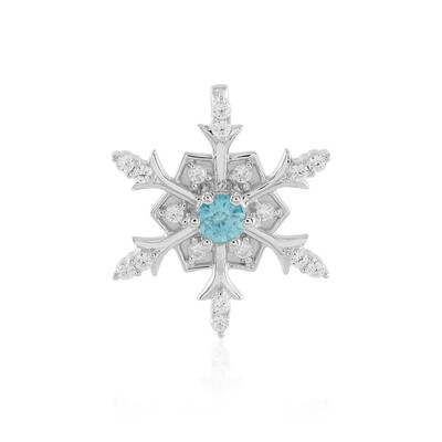 Ratanakiri Zircon Silver Pendant