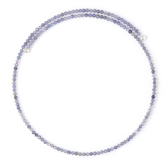 Tanzanite Steel Choker (Riya)