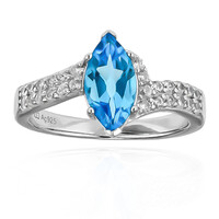 Marambaia Topaz Silver Ring