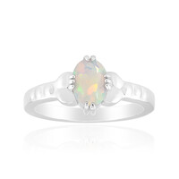 Welo Opal Silver Ring