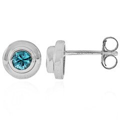 Ratanakiri Zircon Silver Earrings
