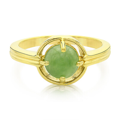 Imperial Chrysoprase Silver Ring