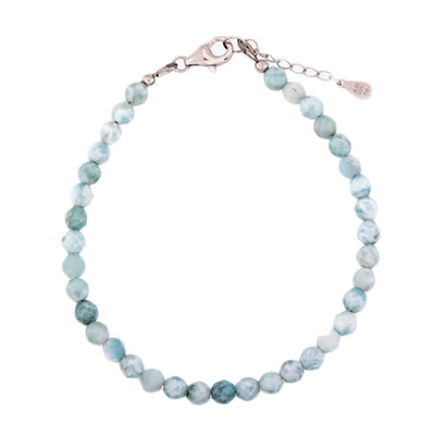 Larimar Silver Bracelet