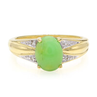 Imperial Chrysoprase Silver Ring
