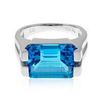 Marambaia Topaz Silver Ring