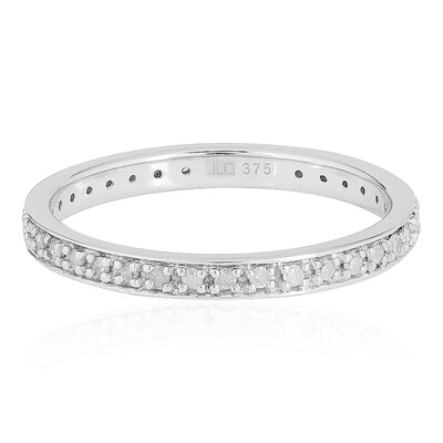 9K I4 (J) Diamond Gold Ring