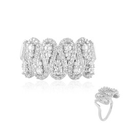 Zircon Silver Ring