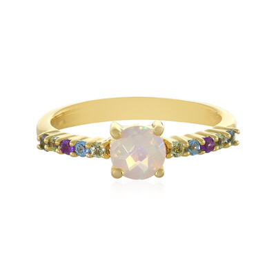 Welo Opal Silver Ring