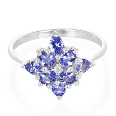 Tanzanite Silver Ring