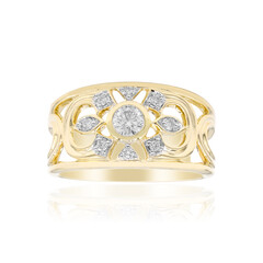 14K SI1 (G) Diamond Gold Ring