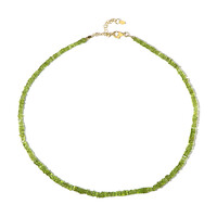 Peridot Silver Necklace