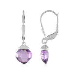 Amethyst Silver Earrings
