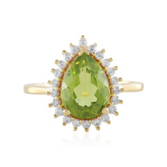 Peridot Silver Ring