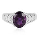 Siberian Amethyst Silver Ring
