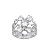 Zircon Silver Ring (Adela Silber)