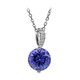 14K AAA Tanzanite Gold Necklace (CIRARI)
