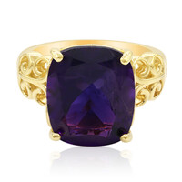 Moroccan Amethyst Silver Ring