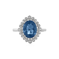 Colour Change Fluorite Silver Ring
