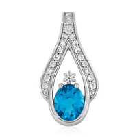Marambaia Topaz Silver Pendant