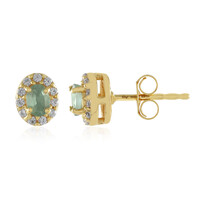 Alexandrite Silver Earrings