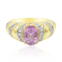 9K Patroke Kunzite Gold Ring (de Melo)