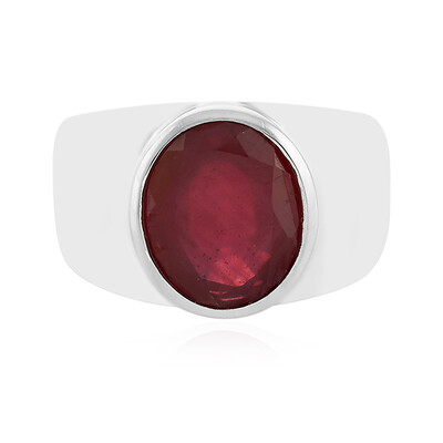 Madagascar Ruby Silver Ring