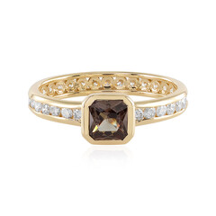 14K Colour Change Garnet Gold Ring (de Melo)
