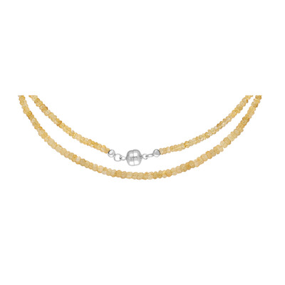 Citrine Silver Necklace