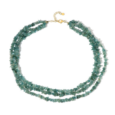 Grandidierite Silver Necklace